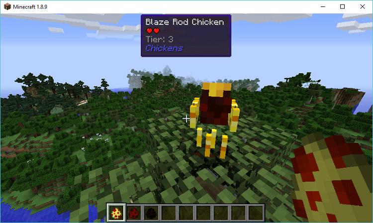 更多种类的鸡Chickens Mod 1.10.2 / 1.9.4 / 1.8.9-6