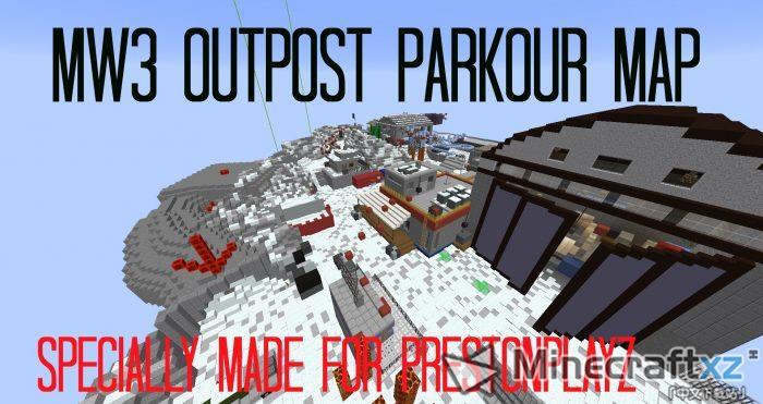 前哨逃脱Outpost Parkour Map-1